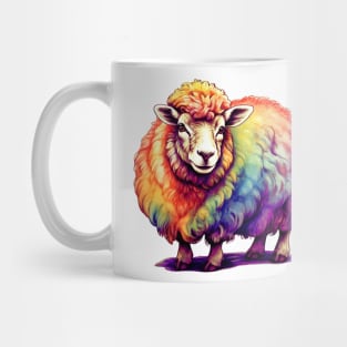 Rainbow Sheep Mug